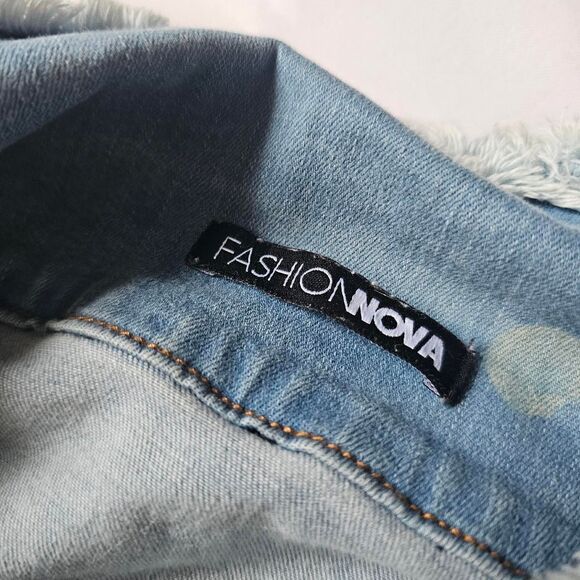 Fashion Nova Women's Blue Jacket - Picture 2 of 4